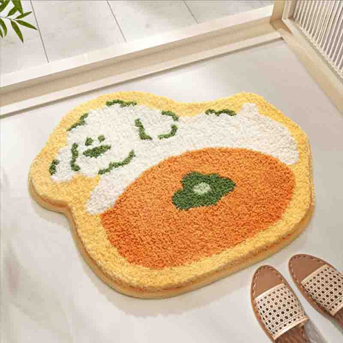 Alfombra Decorativa Suave Para Funda De Baño De 45 X 70 Cm