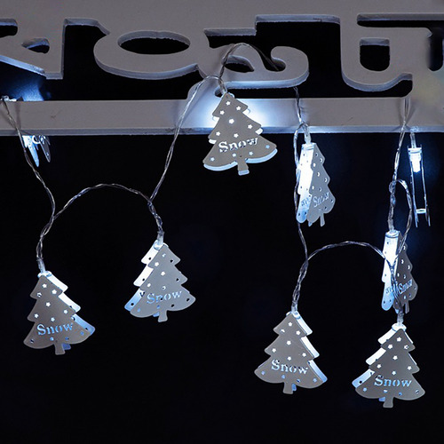 . Farol Navideño Duradero For Decoración, Luces De Hierro