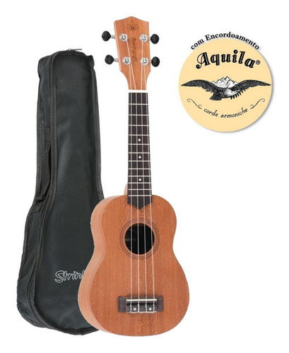 Ukulele Strinberg Soprano Uk-06s Mg Fosco + Bag - Oferta !!