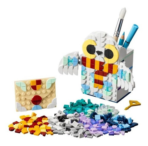 Estuche para lápices Lego Dots Harry Potter 41809 Da Edwiges 518 unidades