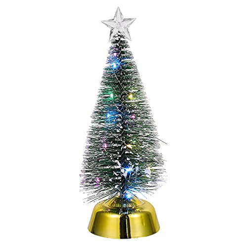 1 Pieza Árbol De Navidad Brillante Decoración De Comedor Par