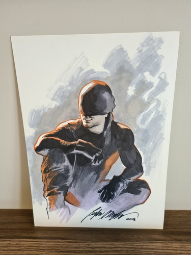 Arte Original (comission) Daredevil Por Felipe Massafera