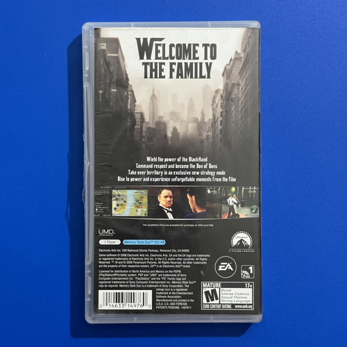 The Godfather Mob Wars Psp Original (Usado)