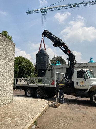 Renta De Camión Con Grúa Hiab De 12 Ton.