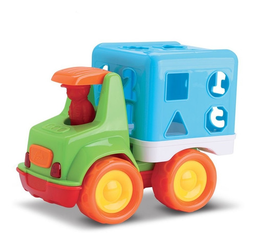Coleção Infantil Baby Truck Brinquedo De Encaixe Roma