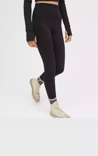 Leggings Offline By Aerie Thehugger Hirise Talla S Mujer-c16 (Usado)