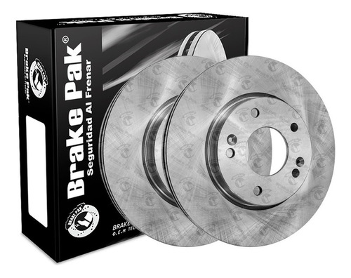 Discos De Freno Marca Brake Pak Para Ki. Cerato 2.0 16v