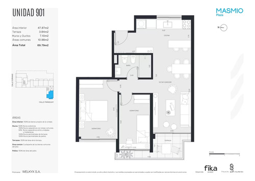 Venta Apartamento 2 Dormitorios En El Centro De Montevideo