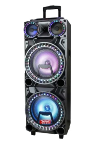 Parlante Eldom ELD-2X12 con bluetooth negro
