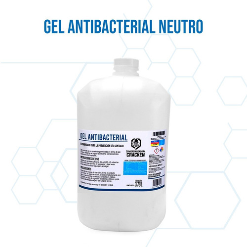 Gel Antibacterial Para Manos Desinfectante 1 Galón
