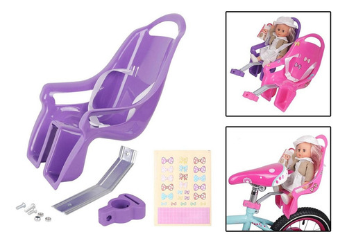 . Asiento Bicicleta Muñeca For Niña Con Acceso Adesiv