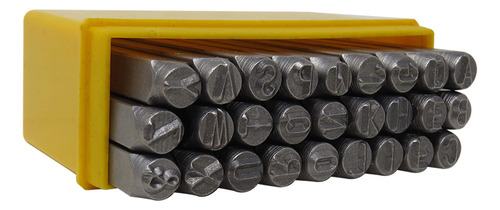 Letras Para Marcar A Golpe 3 Mm 27 Piezas Punzones