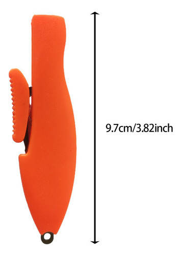 Tijeras De Pesca Telescópicas Cortadoras De Línea Naranja