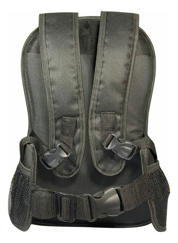 20 Mochilas Pirulito Com 2 Placas Cada Cor Preto