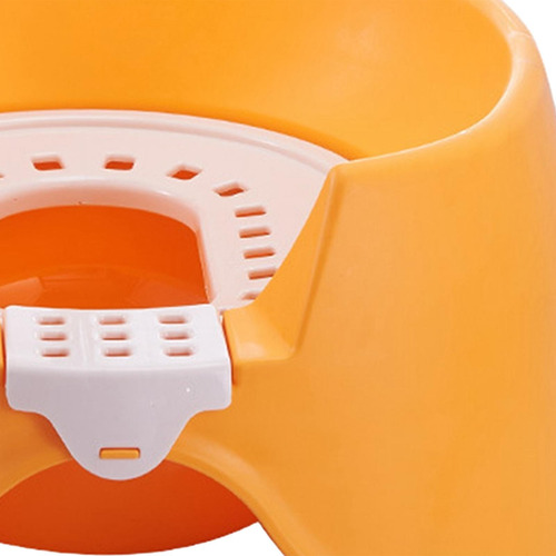 Bandeja De Arena Para Mascotas Con Parte Superior Naranja