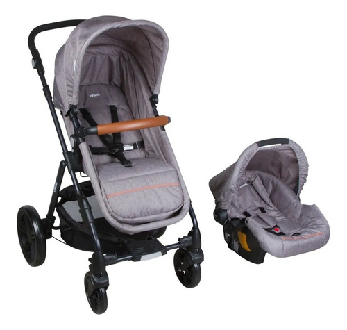 Imagen 1 de 10 de Cochecito Bebe Travel System Infanti Cloud Moises + Huevito