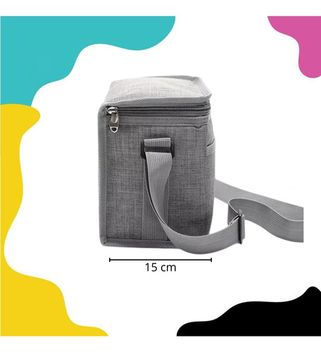 Bolsito Lunchera Termica Deportiva Combinado Bolso Termico