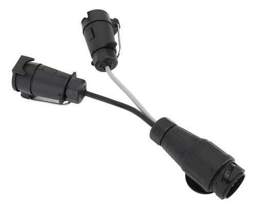 Adaptador De 13 A 7 Pines, Enchufe De Remolque Doble, 12 V,