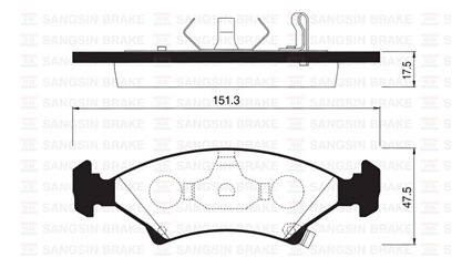 Pastillas Del Bremsi Ford Escort Mk3 82-86