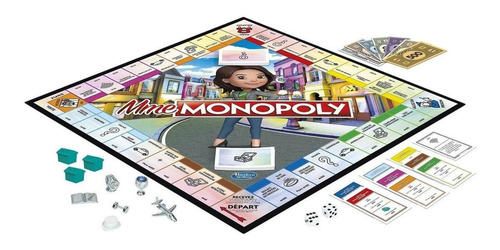 Imagen 4 de 4 de Juego de mesa Miss Monopoly Hasbro E8424
