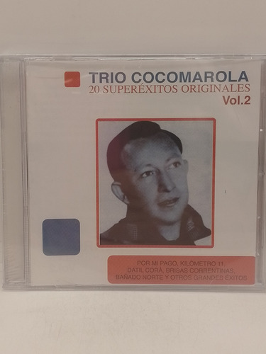 Trío Cocomarola  20 Super Éxitos Originales Vol2 Cd Nuevo