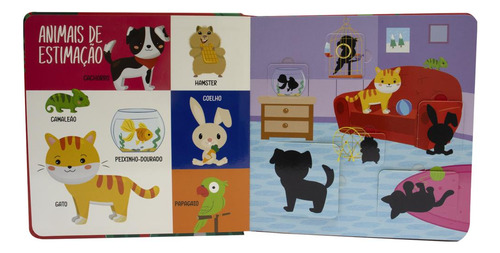 Perceba, Leia E Aprenda: Animais, De Brijbasi Art Press. Editorial Happy Books, Capa Mole Em Português