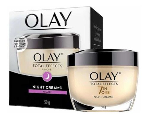 Crema reafirmante de noche Olay Total Effects 7 en 1, 50 g