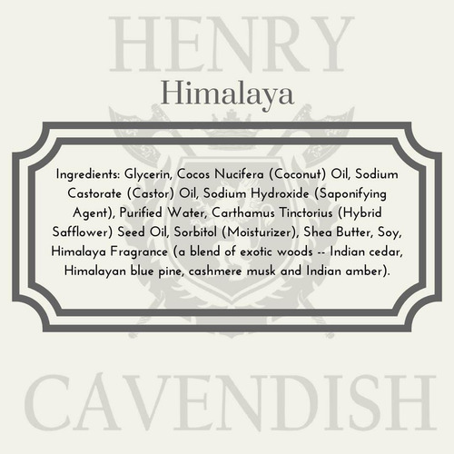 Henry Cavendish Himalaya Shaving Soap With Shea Butter & Coc