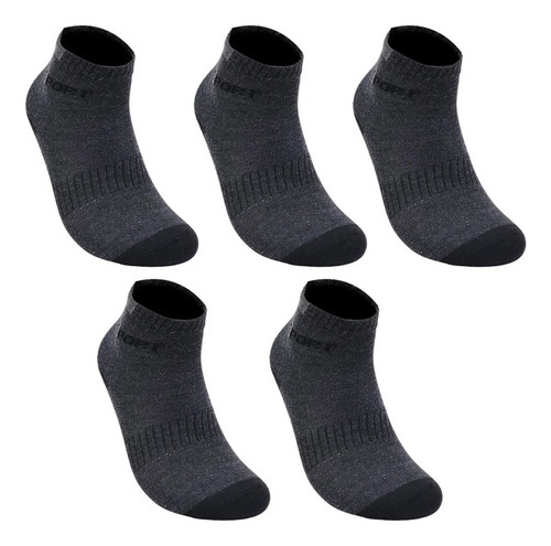 5 Pares De Calcetines Deportivos Algodón Transpirables Para