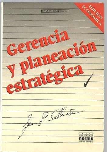 Libro De Gerencia Y Planeacion Estrategica