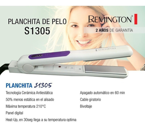 Imagen 5 de 8 de Plancha Alisadora Remington