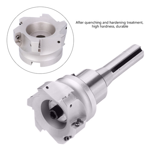 Fresa De Ángulo Recto Bap400r-80-27-6t De 90 Grados De Altur