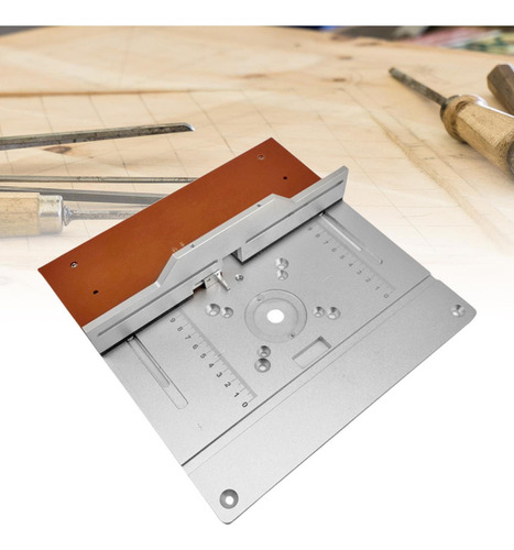 De Inserción De Mesa De Enrutador De Aluminio