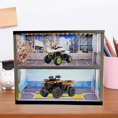 Caja De Exhibición De Automóvil Modelo A Escala 1/64 Con