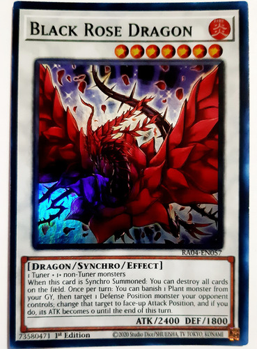 Black Rose Dragon - Yugioh - -