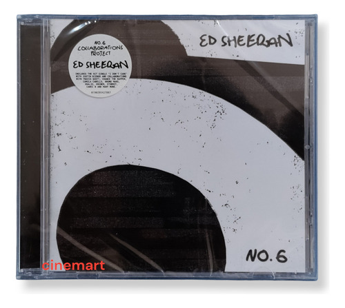Ed Sheeran No 6 Collaborations Project Disco Cd Nuevo