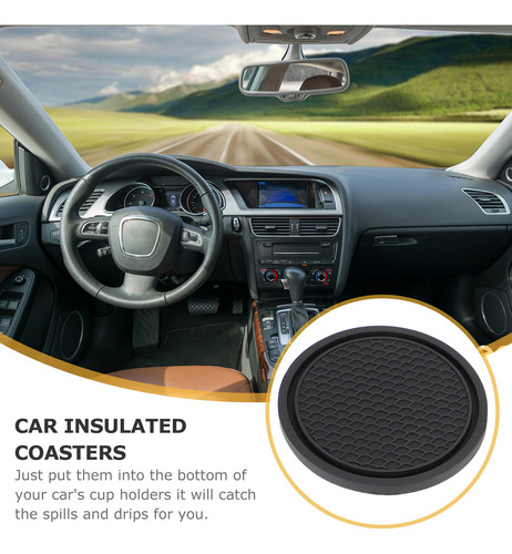 Almohadillas Antideslizantes Creative Car Redondas Con Aisla