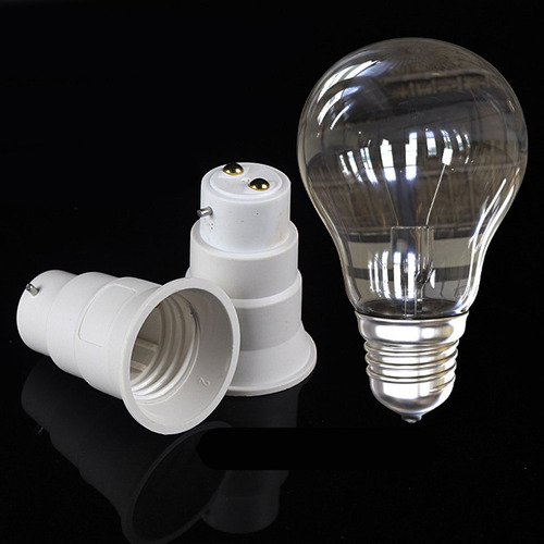 Adaptador De Casquillo De Luz B22 A E27, Accesorio De, Base