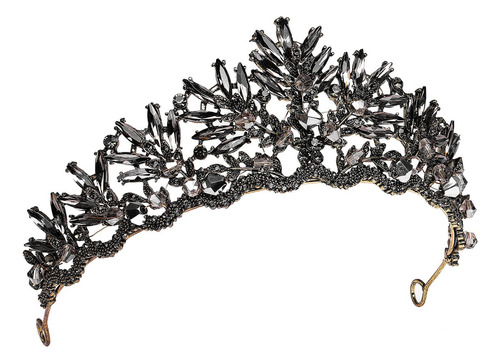 Corona Barroca Gótica Vintage Tiara De Lujo Para Fiesta De