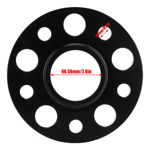 Kit Espaciador De Ruedas 5x112, 15 Mm, Brida M12x1.5 De Repu