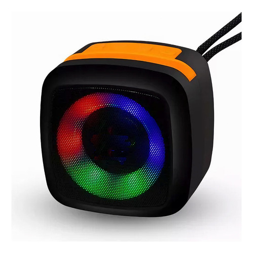 Mini Parlante Bluetooth X-911 Portátil Luces Led Rgb Bajo 