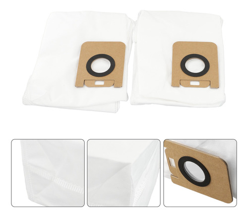 Paquete De 2 Bolsas De Polvo Para Robot Aspirador D9 Plus