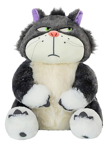 Peluche Gato Lucifer Enojado - 25 Cm Inc/envio