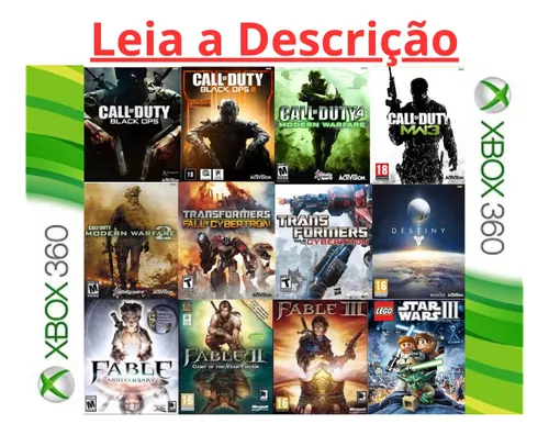 Jogo Call of Duty: Black Ops 1 + Call of Duty: Black Ops II (Combo Pack) -  Xbox 360