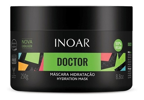 Máscara Hidratación Doctor Inoar Aloe Vera Ceramidas Cabello