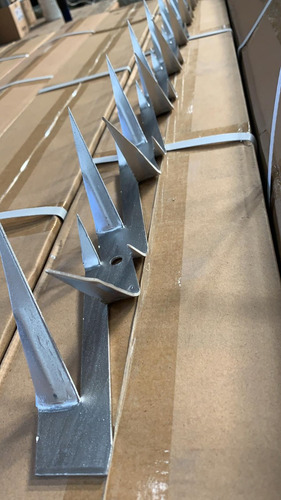 Pinchos O Puas De Seguridad Para Muro + Tacos + Tirafondo