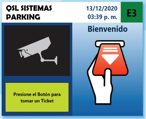 Software Control Acceso Vehicular Homologado Parking Lot