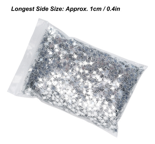 Lantejoulas De Pvc, 1 Pacote, Estrela, 8 Pontas, Glitter, De