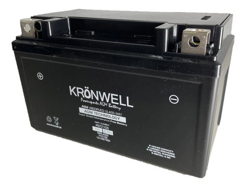 Imagen 3 de 10 de Bateria Kronwell Gel Kymco 200 People Ytz10s