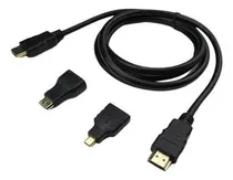 Comprar Cable Hdmi 3 en 1 con adaptador mini Hdmi y micro Hdmi, 1,5 m